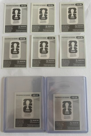 Lote 8 Cromos FIFA World Cup 2026
