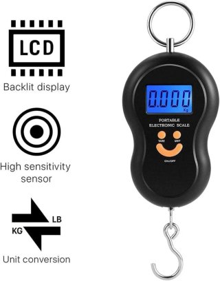 Báscula Electrónica Portátil 50 kg