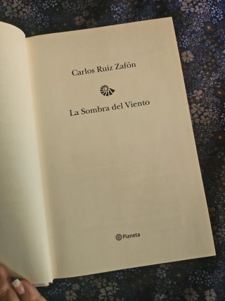2x1 en libros La sombra del viento