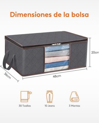 6 Bolsas Almacenamiento con Cremallera Nuevas