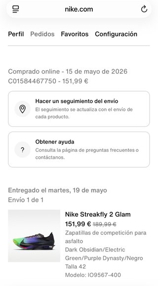 Tenis Nike Streakfly 2 Glam Placas Carbono