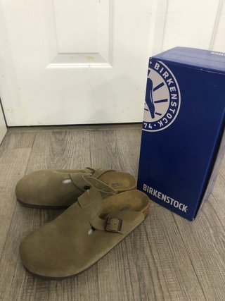 Birkenstock Boston Antelope Brown NUEVAS Talla 36