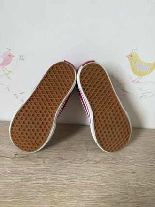 Vans niña fucsia glitter 25
