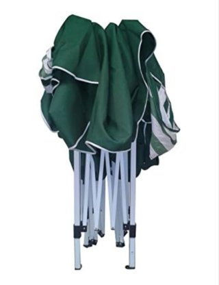 Carpa plegable verde