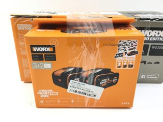 tijera de poda worx wg330e + wa3644.2