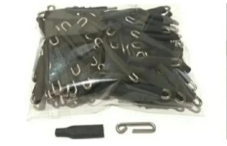 300 Enganches Rápidos pesca surfcasting, 1,2mm.