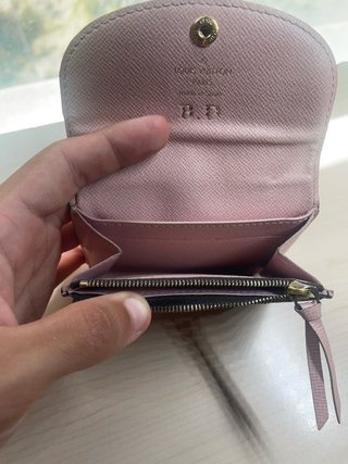 Monedero Louis Vuitton Marrón y Rosa