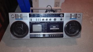 Radio Casete TV Silver