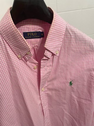 Camisa cuadros rosa Ralph Lauren Talla S