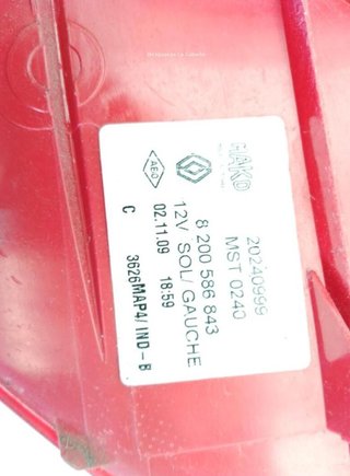 Renault 23033252 8200586843 piloto clio grandtour