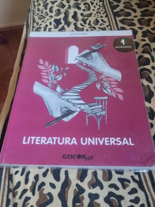 Libro literatura Universal  1 Bachillerato