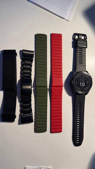 Garmin Fenix 7X Pro Solar Negro/Dorado