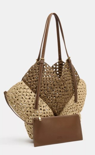 Bolso shopper trenzado