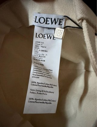 Gorra Loewe Beige sin estrenar talla 56
