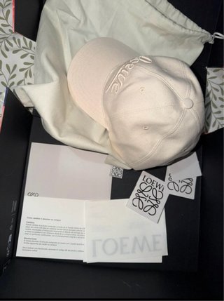 Gorra Loewe Beige sin estrenar talla 56