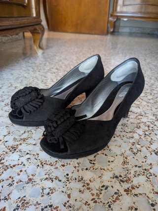 Zapatos de tacón negros