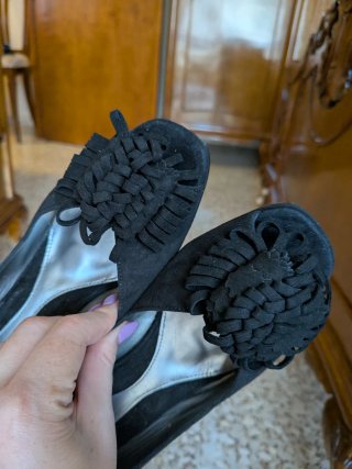 Zapatos de tacón negros