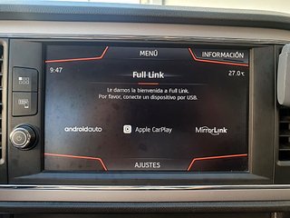 SEAT Leon 110cv, Carplay, 6 vel, sensor aparc, 16"