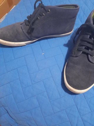 Fred Perry Polacchi a scamosciata blue/Verde