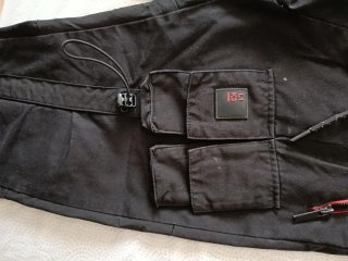 Pantalón Cargo Táctico Bershka Negro Talla S
