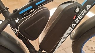 Bicicleta eléctrica Fat Bike Azul