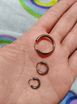 Pack 3 Aros Plata