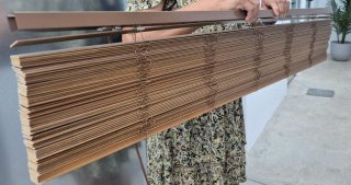 2 Persianas venecianas de madera. 50€ cada una