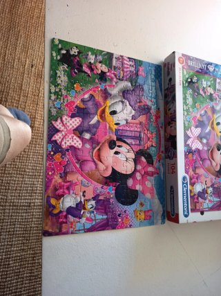 PUZZLE MINNIE BRILLANT 104 PIEZAS CLEMENTONI