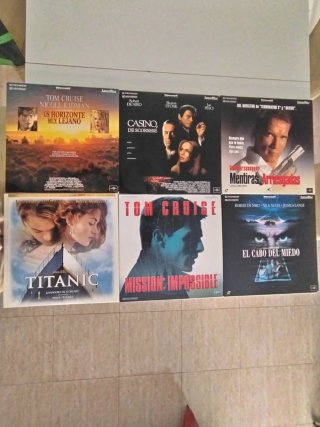 35 Películas Láser Disc (Variadas)
