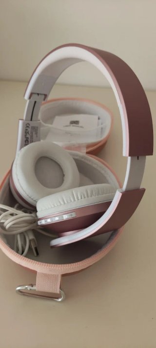 Auriculares inalámbricos PowerLocus rosa
