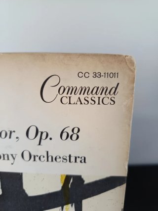 Vinilo Brahms Sinfonía 1 Steinberg Command