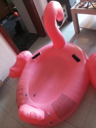 Flotador Flamenco Rosa Inflable