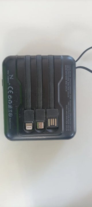 Powerbank 10.000 mAh Negra