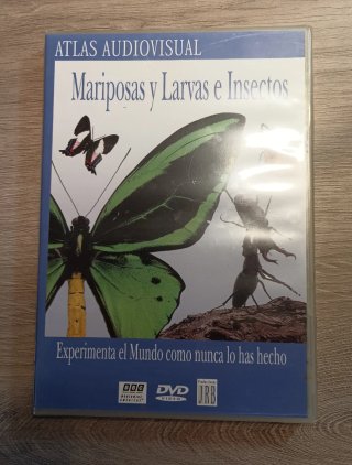 DVD Mariposas y larvas e Insectos
