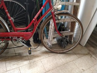 Bicicleta BH antigua roja