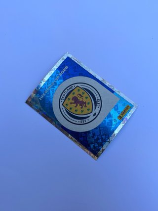 Cromo Escudo Escocia Brillante | Panini FIFA World