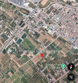Terreno Rústico en Venta, en termino de Alquerias