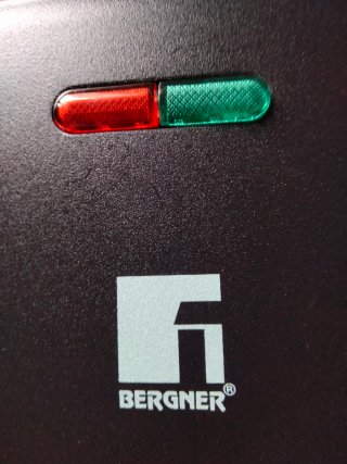 Sandwichera Bergner + Plancha Gas/Vitro