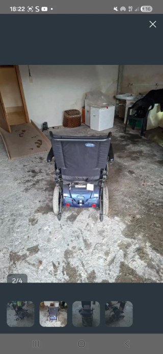 Silla de ruedas electrica sirvio poco