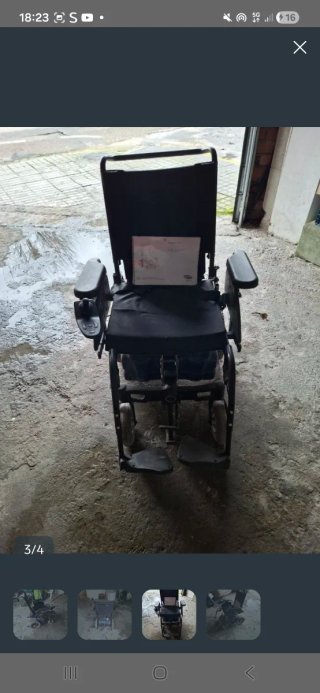 Silla de ruedas electrica sirvio poco