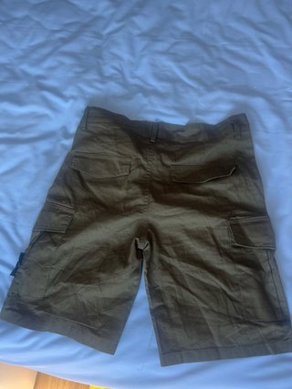 Stone Island Cargo Pantalones Cortos Verde Oliva
