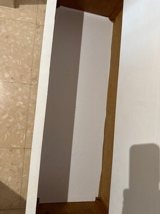 Banco arcón madera restaurado blanco