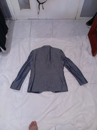 Chaqueta H&M Conscious Collection gris 52