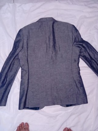 Chaqueta H&M Conscious Collection gris 52