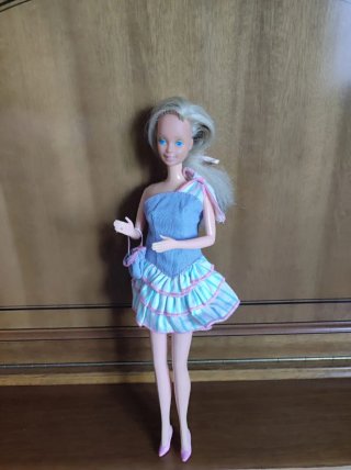 Conjunto Barbie Moda Jeans