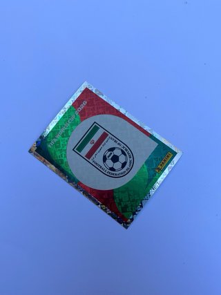 Cromo Escudo Irán Brillante Panini FIFA World Cup