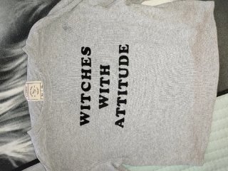 Sudadera gris