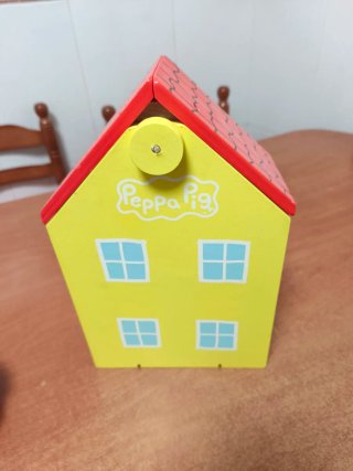 Casa Peppa Pig de madera