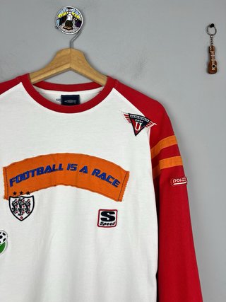 Camiseta de manga larga umbro football racing