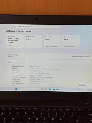 Lenovo ThinkPad T440 i5 8GB RAM SSD 128GB